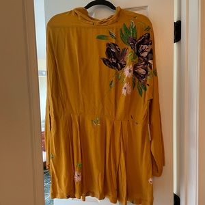 Free People Tunic Top with open back! NWT